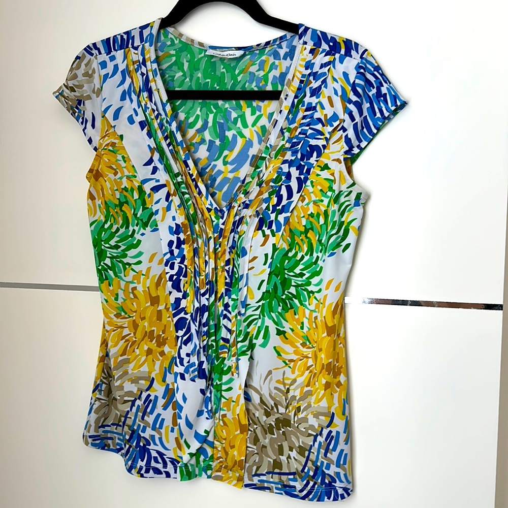 Calvin Klein - Multi-Color Top // Size S